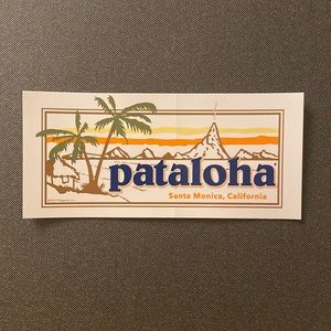 Patagonia Pataloha Santa Monica sticker